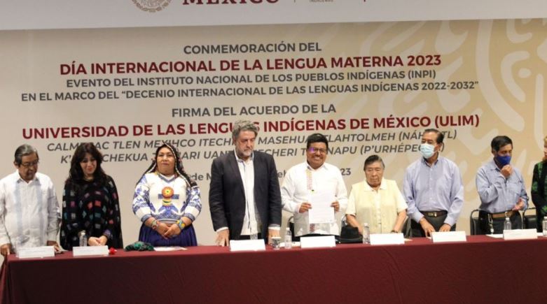 Gobierno federal sienta las bases para crear Universidad de las Lenguas Indígenas de México